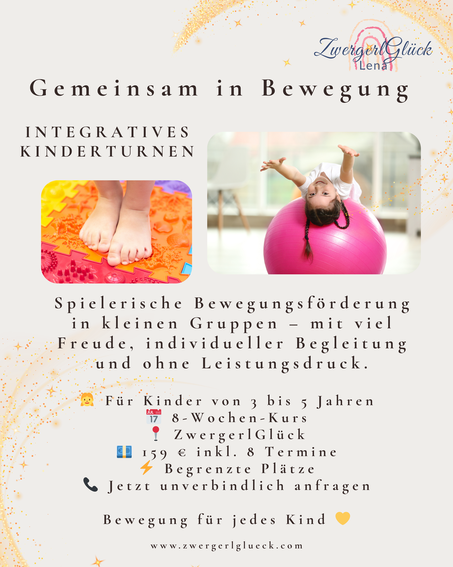 Integratives Kinderturnen ✨ (3–5 Jahre)