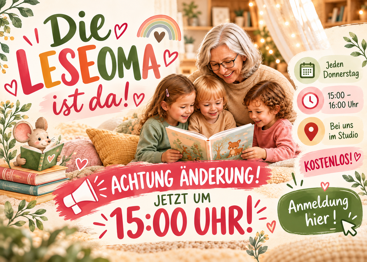 📚 Die Leseoma ist da!