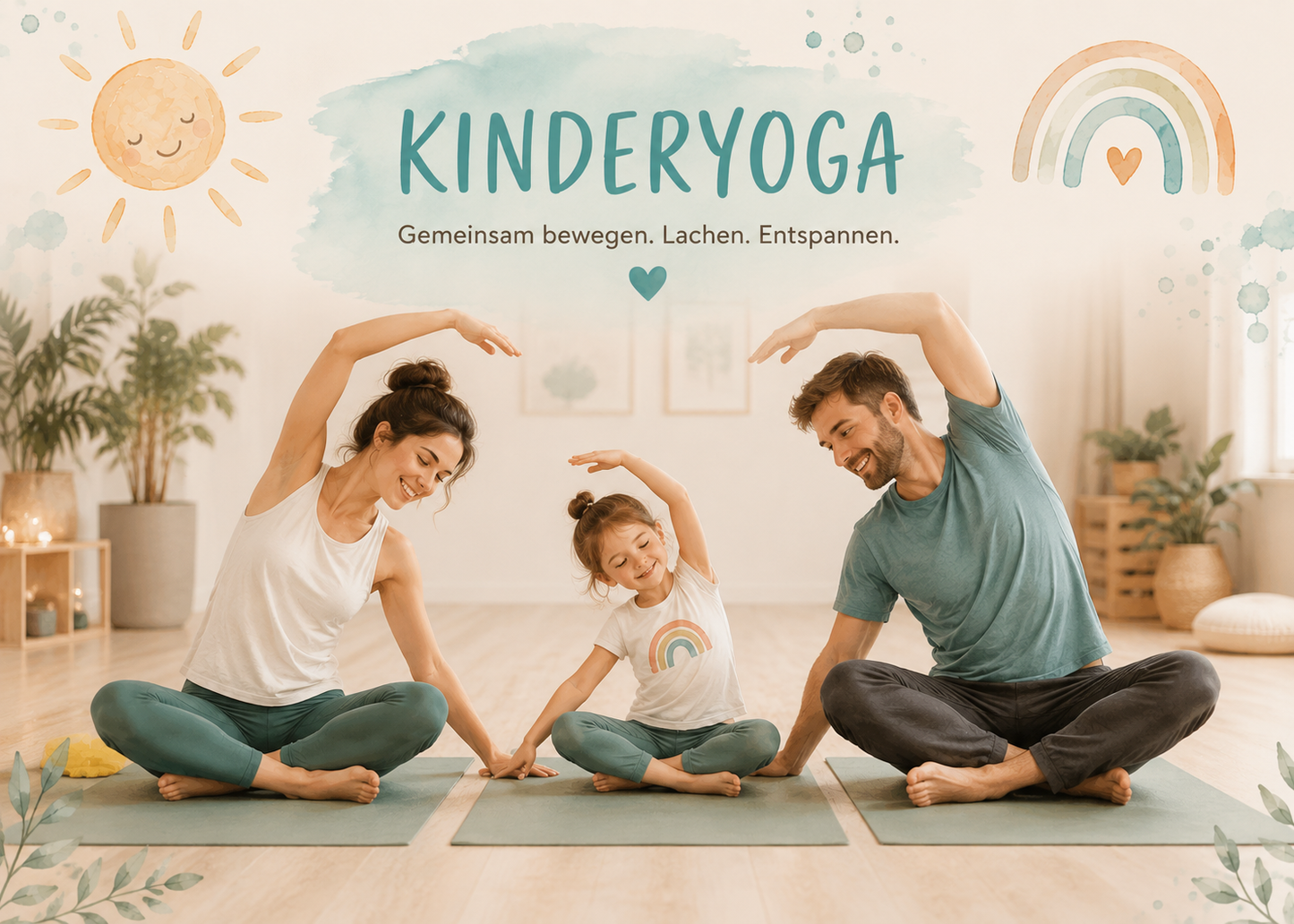 Mama-/Papa-Kind-Yoga (4–7 Jahre)