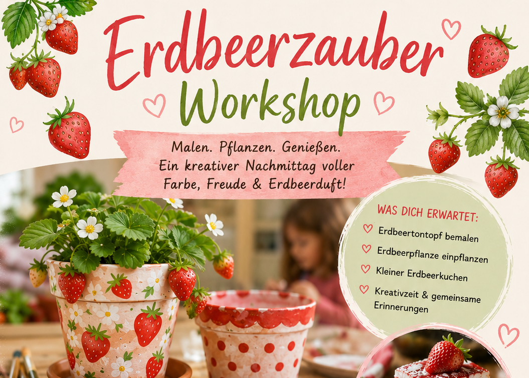Erdbeerzauber Workshop
