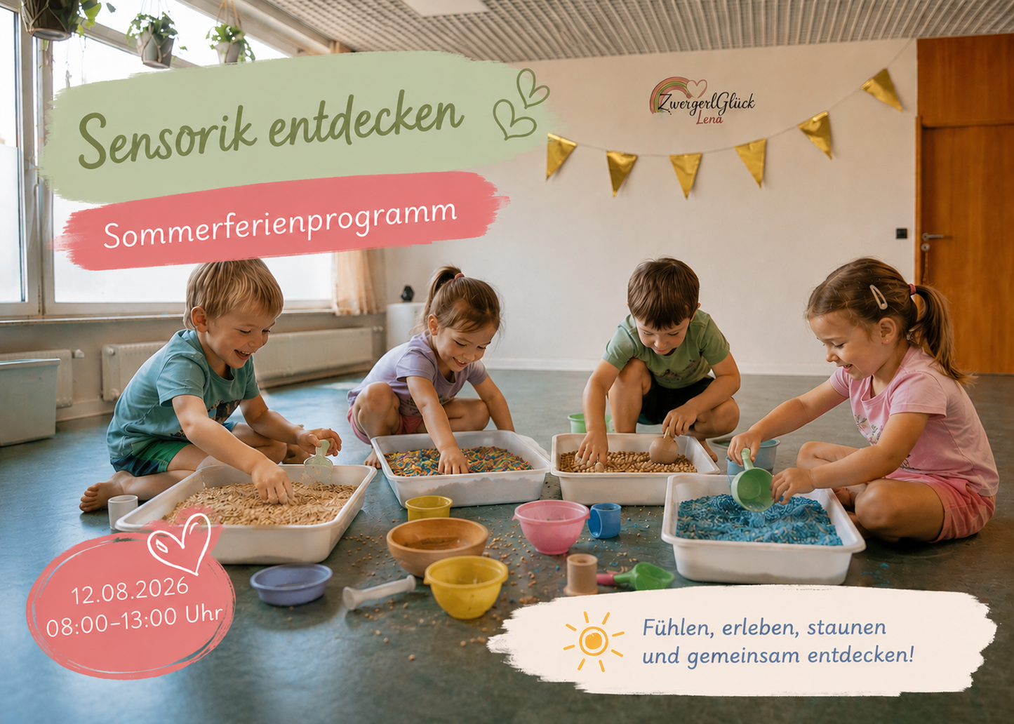 Sommerferienprogramm | Sensorik & Entdecken | 12.08.2026