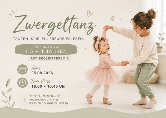 ZwergerlTanz (1,5–4 Jahre)