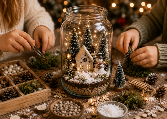 Meine Zauberwelt im Glas – Wintertraum